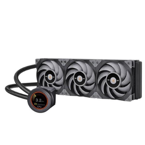 Thermaltake TOUGHLIQUID Ultra 360 - Sistema di raffreddamento a liquido del processore - Dimensione radiatore: 360 mm - (per: LGA1156, AM2, AM2+, LGA1366, AM3, LGA1155, AM3+, LGA2011, FM1, FM2, LGA1150, LGA2011-3, LGA1151, AM4, LGA2066, LGA1200, LGA1700) 